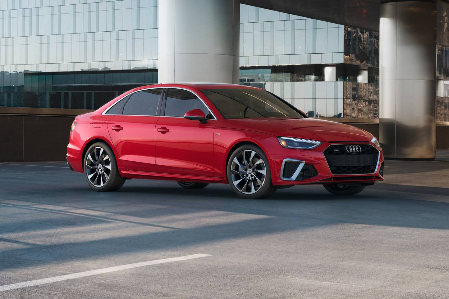 2025 Audi A4 Premium Plus S line 4dr Sedan AWD w/45 TFSI (2.0L 4cyl Turbo gas/electric mild hybrid 7AM)