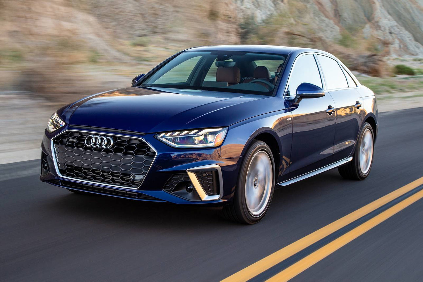 2025 Audi A4 Premium Plus S line 4dr Sedan AWD w/45 TFSI (2.0L 4cyl Turbo gas/electric mild hybrid 7AM)