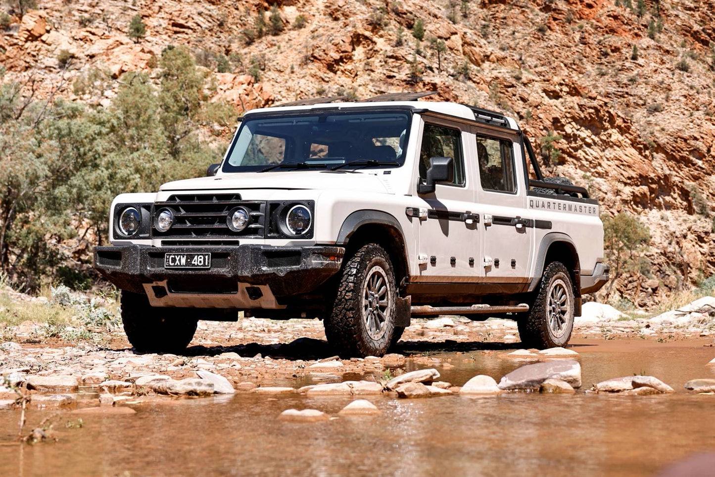2024 INEOS Grenadier Quartermaster Trialmaster 4dr Crew Cab 4WD SB (3.0L 6cyl Turbo 8A)