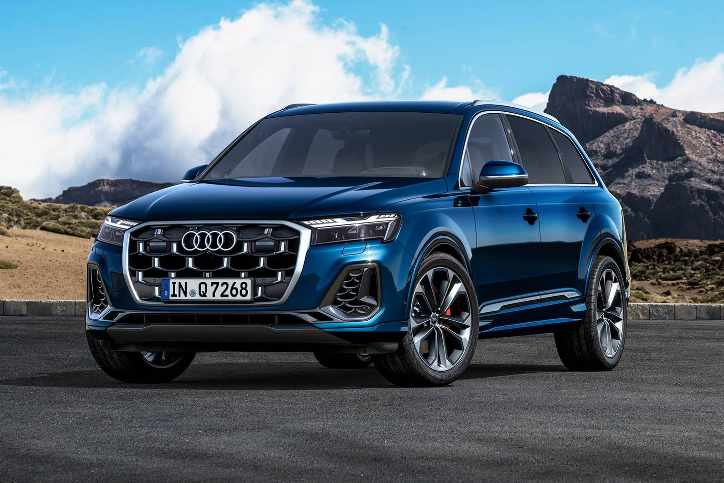 2025 Audi Q7 Premium 4dr SUV AWD w/45 TFSI (2.0L 4cyl Turbo gas/electric mild hybrid 8A)