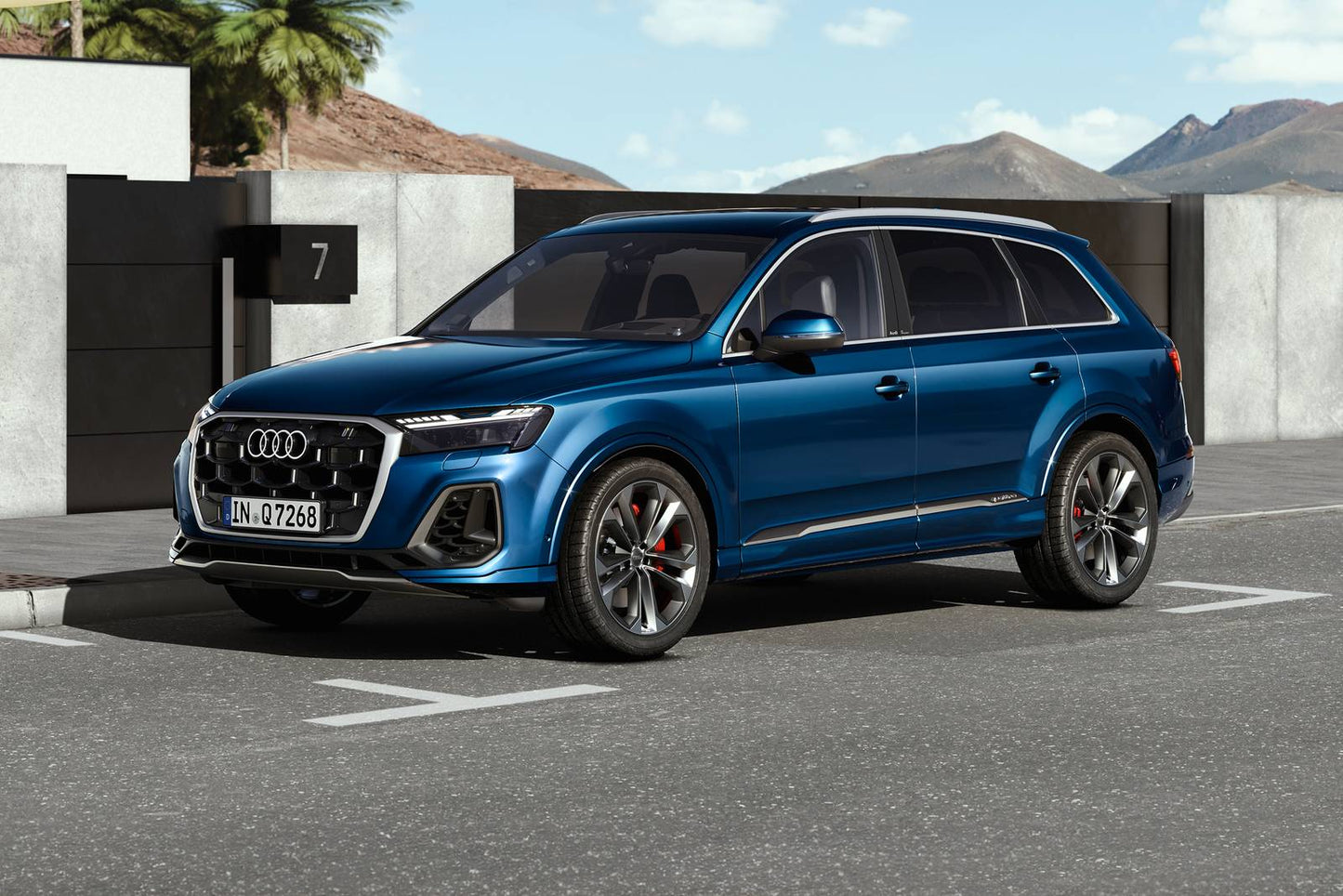 2025 Audi Q7 Premium Plus 4dr SUV AWD w/45 TFSI (2.0L 4cyl Turbo gas/electric mild hybrid 8A)