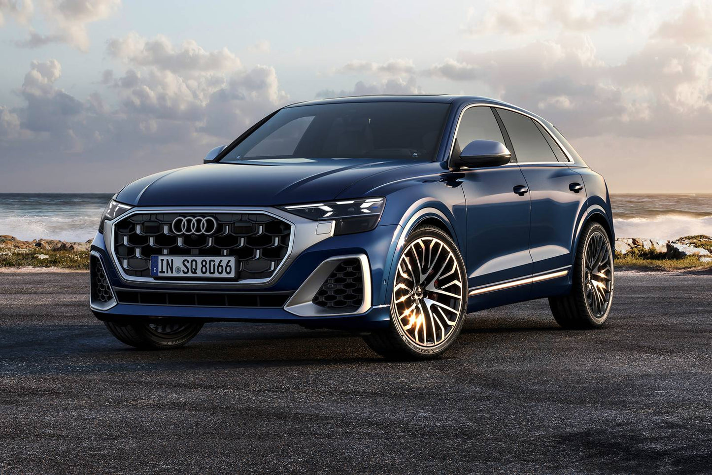 2025 Audi SQ8 Premium Plus 4dr SUV AWD (4.0L 8cyl Turbo gas/electric mild hybrid 8A)