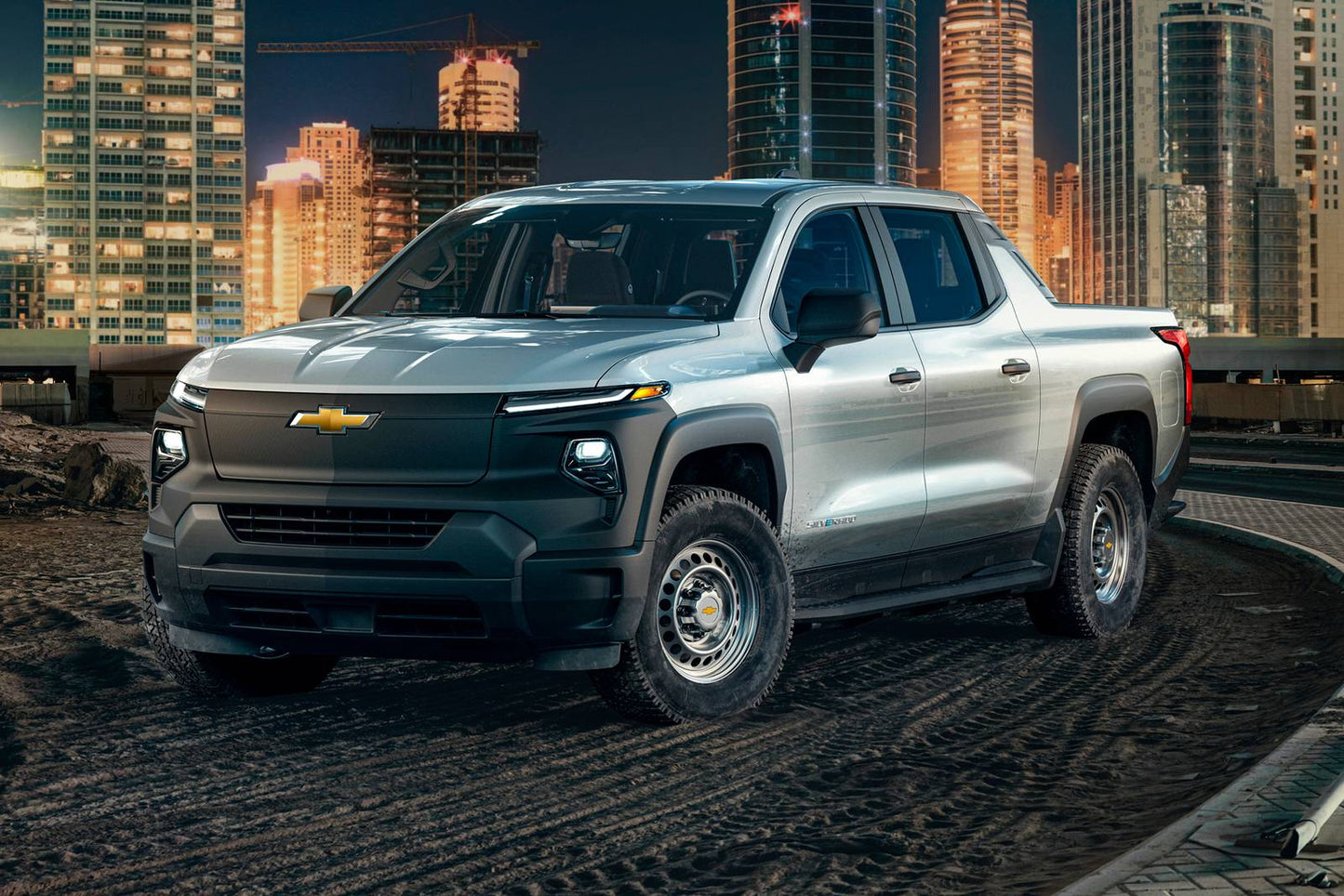 2025 Chevrolet Silverado EV Work Truck Extended Range Fleet 4dr Crew Cab 4WD SB (electric DD)