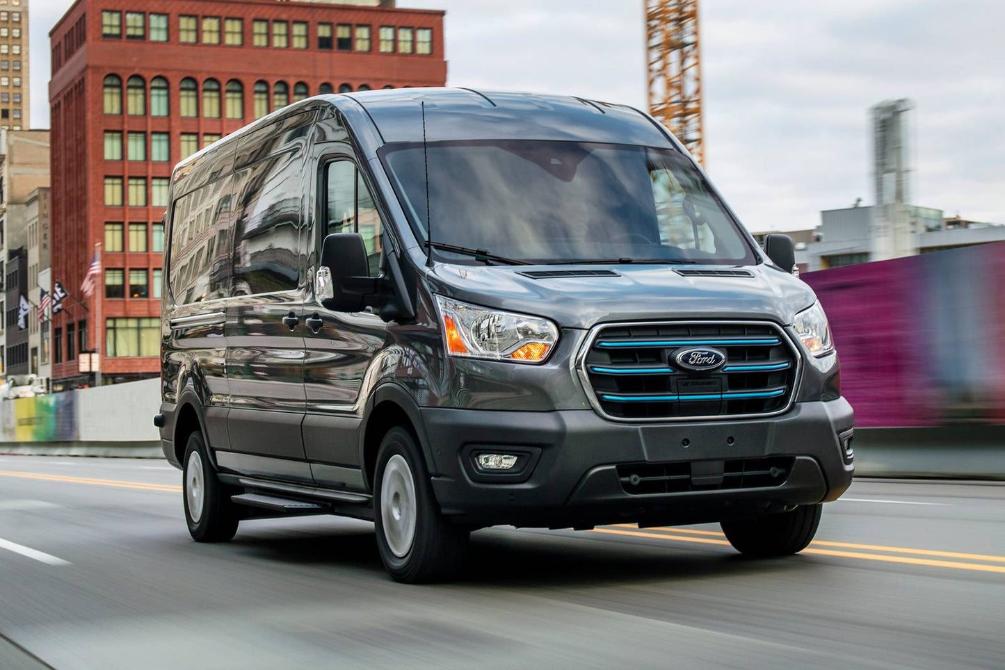 2025 Ford E-Transit Cargo Van 350 High Roof 3dr Ext Van (electric DD)