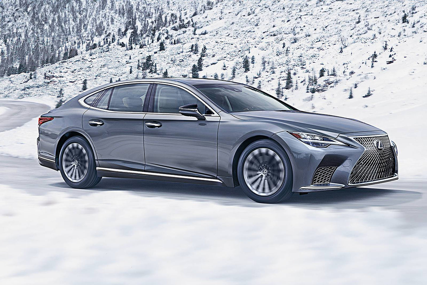 2025 Lexus LS 500h 4dr Sedan AWD (3.5L 6cyl gas/electric hybrid EVT)