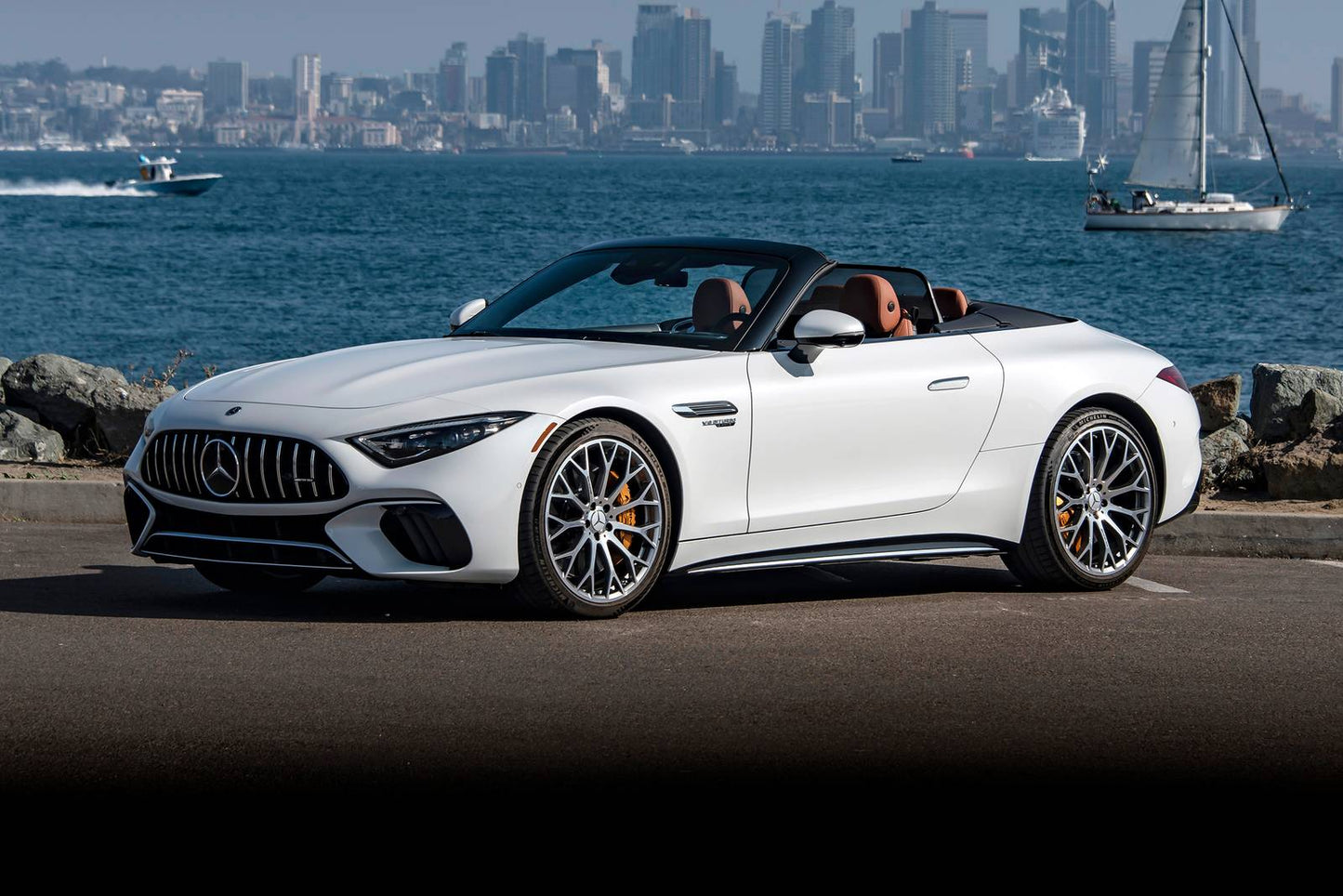 2025 Mercedes-Benz SL-Class AMG SL 63 S E PERFORMANCE 2dr Convertible AWD (4.0L 8cyl Turbo gas/electric plug-in hybrid 9A)