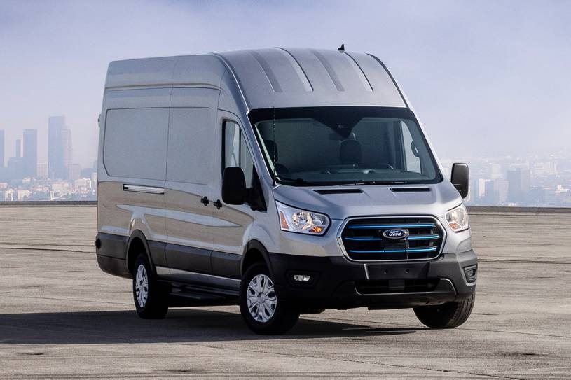2023 Ford E-Transit Cargo Van 350 Medium Roof 3dr Van w/130" WB (electric DD)