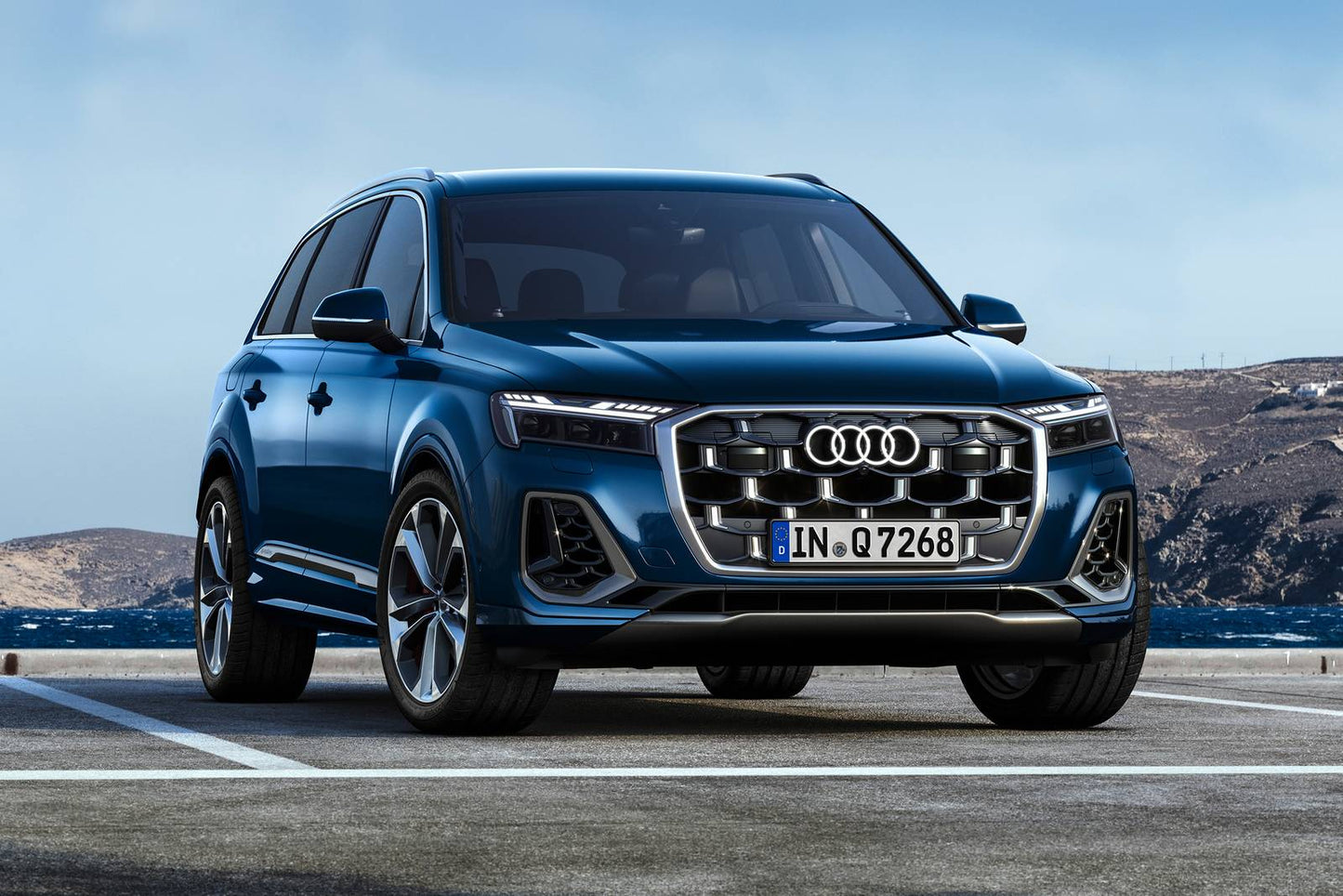 2025 Audi Q7 Premium 4dr SUV AWD w/55 TFSI (3.0L 6cyl Turbo gas/electric mild hybrid 8A)