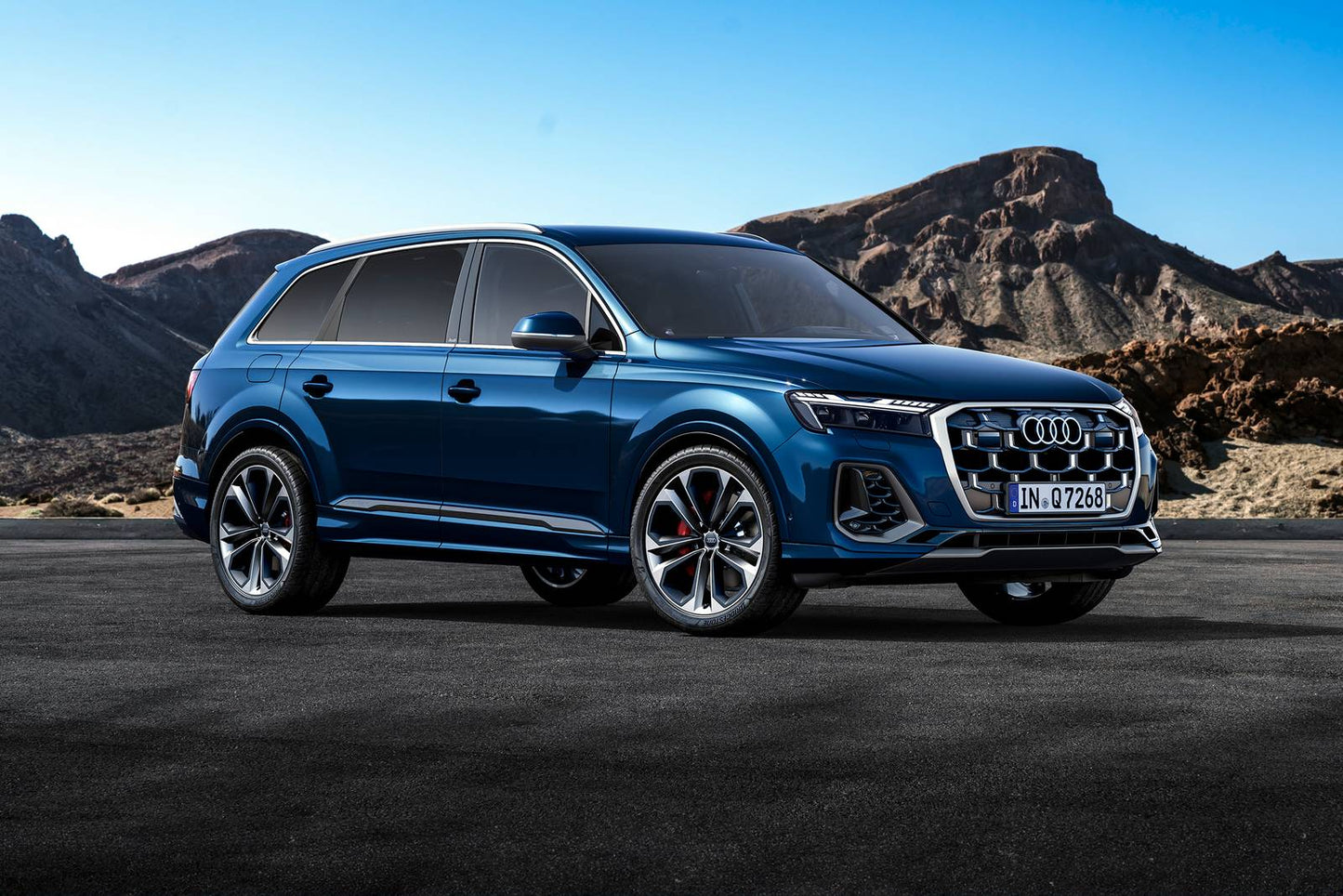2025 Audi Q7 Premium 4dr SUV AWD w/55 TFSI (3.0L 6cyl Turbo gas/electric mild hybrid 8A)