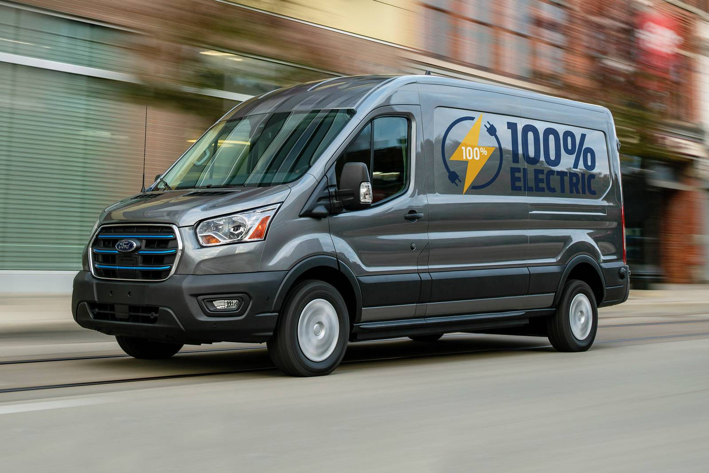 2025 Ford E-Transit Cargo Van 350 High Roof 3dr Ext Van (electric DD)