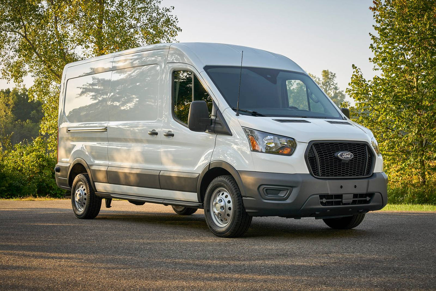 2025 Ford Transit Cargo Van 350 HD High Roof 3dr Ext Van DRW w/148" WB, 11,000 lbs. GVWR (3.5L 6cyl Turbo 10A)