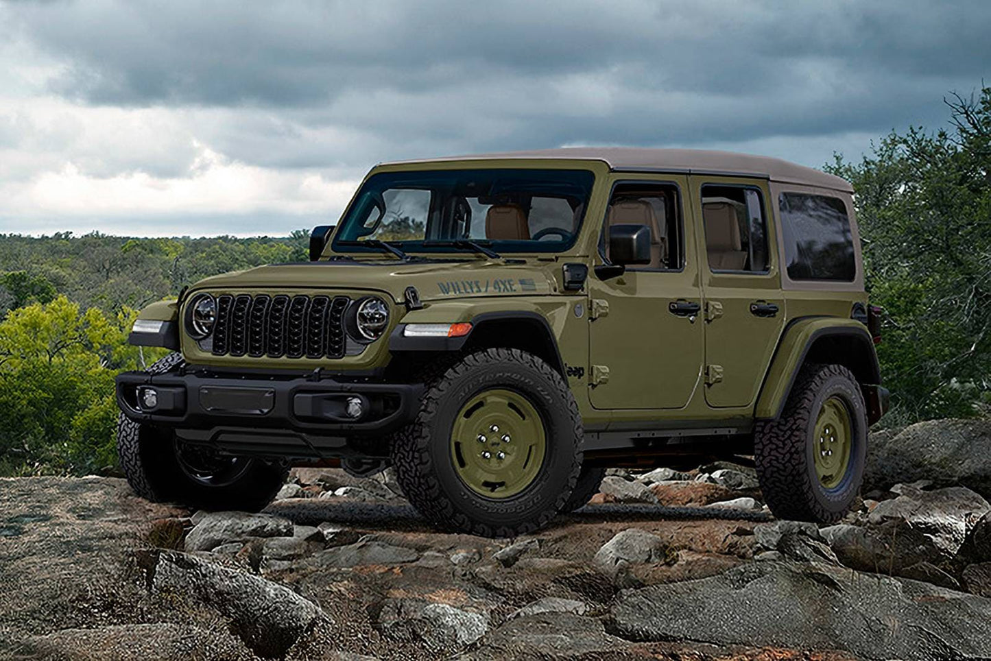 2025 Jeep Wrangler 4xe Backcountry 4dr SUV 4WD (2.0L 4cyl Turbo gas/electric plug-in hybrid 8A)