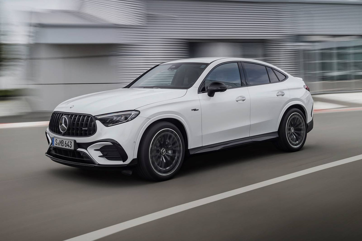 2025 Mercedes-Benz GLC-Class Coupe AMG GLC 43 4dr SUV AWD (2.0L 4cyl Turbo gas/electric mild hybrid 9A)