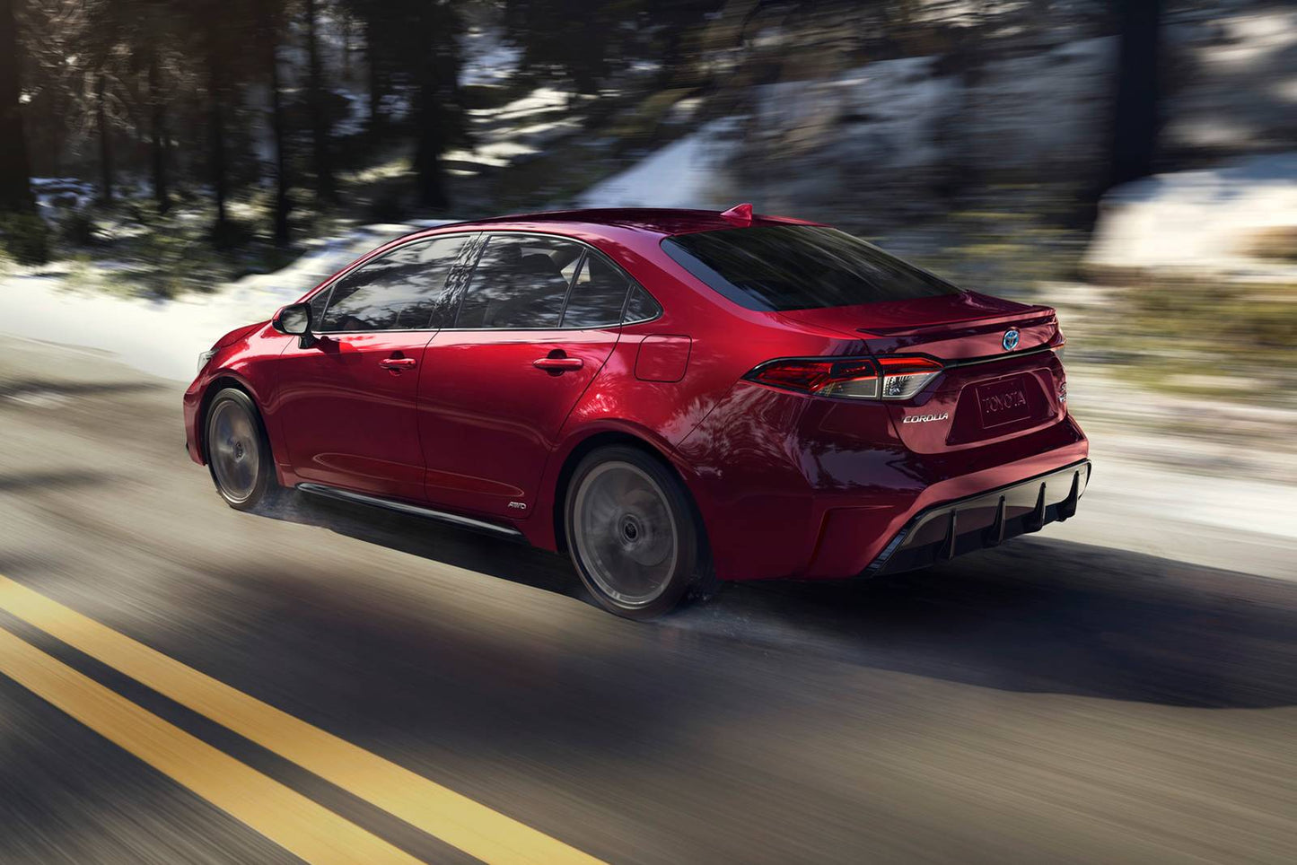 2025 Toyota Corolla Hybrid SE 4dr Sedan AWD (1.8L 4cyl gas/electric hybrid CVT)