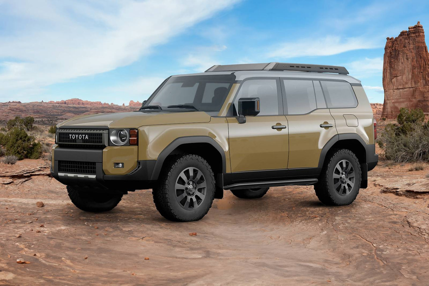2025 Toyota Land Cruiser 4dr SUV 4WD (2.4L 4cyl Turbo gas/electric mild hybrid 8A)